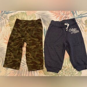 Calvin Klein baby joggers and Camo Joggers Set